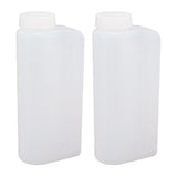 2PCS 600ML 2 Stroke Oil Petrol Fuel Mix Bottle Professional Oil Mixing Bottle Container for Chainsaw Ironing Machine