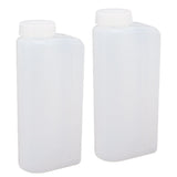 2PCS 600ML 2 Stroke Oil Petrol Fuel Mix Bottle Professional Oil Mixing Bottle Container for Chainsaw Ironing Machine