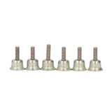 6 Pcs Chainsaw Brake Handle Screw Aluminum M4 MS260 Chainsaw Cutter Parts Screw for Stihl 024 026 - Front View