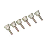6 Pcs Chainsaw Brake Handle Screw Aluminum M4 MS260 Chainsaw Cutter Parts Screw for Stihl 024 026 - Low Angle