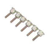 6 Pcs Chainsaw Brake Handle Screw Aluminum M4 MS260 Chainsaw Cutter Parts Screw for Stihl 024 026 - Extra Image