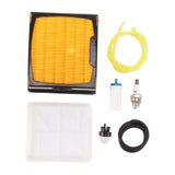 Concrete Saw Power Cutter Air Filter Fuel Line Gasoline Pipe Sparking Plug Primer Bulb for Husqvarna Partner K750