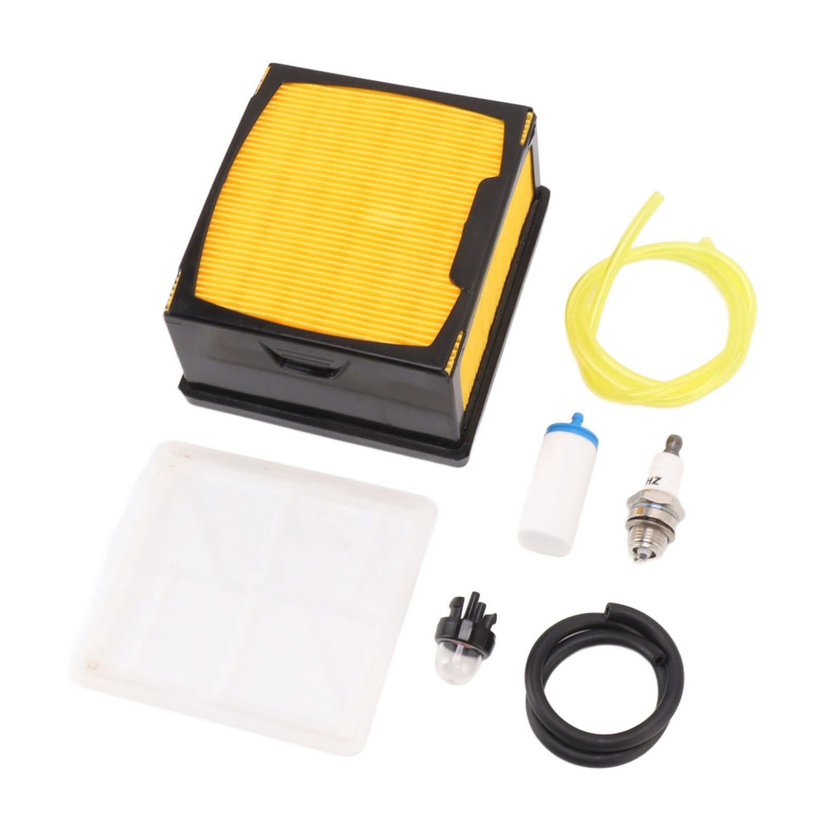 Concrete Saw Power Cutter Air Filter Fuel Line Gasoline Pipe Sparking Plug Primer Bulb for Husqvarna Partner K750