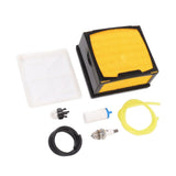Concrete Saw Power Cutter Air Filter Fuel Line Gasoline Pipe Sparking Plug Primer Bulb for Husqvarna Partner K750