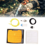 Concrete Saw Power Cutter Air Filter Fuel Line Gasoline Pipe Sparking Plug Primer Bulb for Husqvarna Partner K750