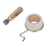 Chainsaw Oil Pump Worm Gear Aluminum Iron Chainsaw Oil Pump Accessories for MS170 MS180 MS210 MS230 MS250 1123 640 3201