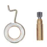 Chainsaw Oil Pump Worm Gear Aluminum Iron Chainsaw Oil Pump Accessories for MS170 MS180 MS210 MS230 MS250 1123 640 3201 - Close-Up Angle