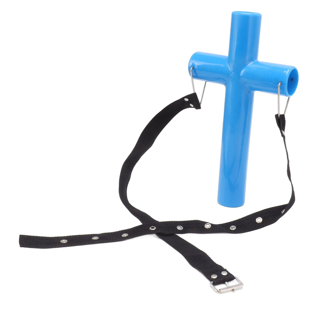 Livestock Mouth Opener Animal Gastric Lavage Feeding Medicine Cross Tool for Cattle Horse Sheep Blue L