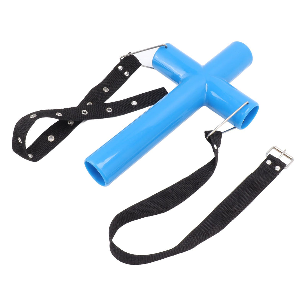 Livestock Mouth Opener Animal Gastric Lavage Feeding Medicine Cross Tool for Cattle Horse Sheep Blue L