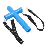 Livestock Mouth Opener Animal Gastric Lavage Feeding Medicine Cross Tool for Cattle Horse Sheep Blue L