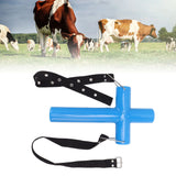 Livestock Mouth Opener Animal Gastric Lavage Feeding Medicine Cross Tool for Cattle Horse Sheep Blue L
