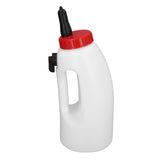 4L Calf Milk Bottle New Born Calf Milk Feeder Farm Feeding Equipment with Handle Nipple - Side View
