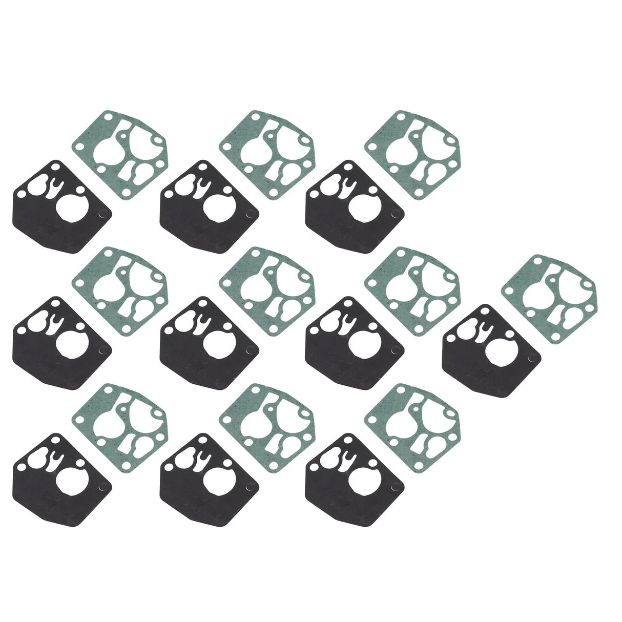 10 Set Carburetor Diaphragm Gasket Kit Carb Diaphragm Gasket Replacement for 495770 795083