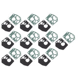 10 Set Carburetor Diaphragm Gasket Kit Carb Diaphragm Gasket Replacement for 495770 795083