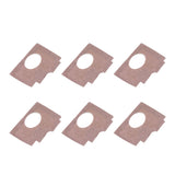 6Pcs Chainsaw Air Filter Cleaner Cotton Replacement for Stihl 018 MS180 017 MS170 MS180C MS 180 170 Parts Accessories - Front View