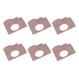 6Pcs Chainsaw Air Filter Cleaner Cotton Replacement for Stihl 018 MS180 017 MS170 MS180C MS 180 170 Parts Accessories - Close-Up Angle