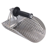 Beach Sand Scoop Metal Detecting Hunting Tool Detector Stainless Steel Hexahedron Holes Sand Scoop - Extra Image