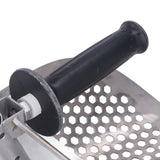 Beach Sand Scoop Metal Detecting Hunting Tool Detector Stainless Steel Hexahedron Holes Sand Scoop