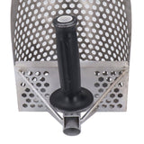 Beach Sand Scoop Metal Detecting Hunting Tool Detector Stainless Steel Hexahedron Holes Sand Scoop