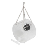Smart Camera Bird Feeder Real Time Monitoring Hanging Bird Feeders for Outdoors Garden Round