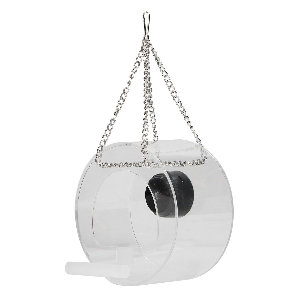 Smart Camera Bird Feeder Real Time Monitoring Hanging Bird Feeders for Outdoors Garden Round