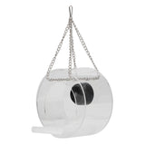 Smart Camera Bird Feeder Real Time Monitoring Hanging Bird Feeders for Outdoors Garden Round