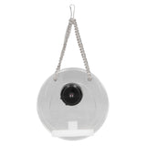 Smart Camera Bird Feeder Real Time Monitoring Hanging Bird Feeders for Outdoors Garden Round