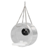 Smart Camera Bird Feeder Real Time Monitoring Hanging Bird Feeders for Outdoors Garden Round - Extra Image