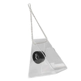 Smart Camera Bird Feeder Real Time Monitoring Hanging Bird Feeders for Outdoors Garden Triangle