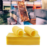 10Pcs Beeswax Sheets for Candle Making Natural Beeswax Honeycomb Foundation Sheets for Kids Adults