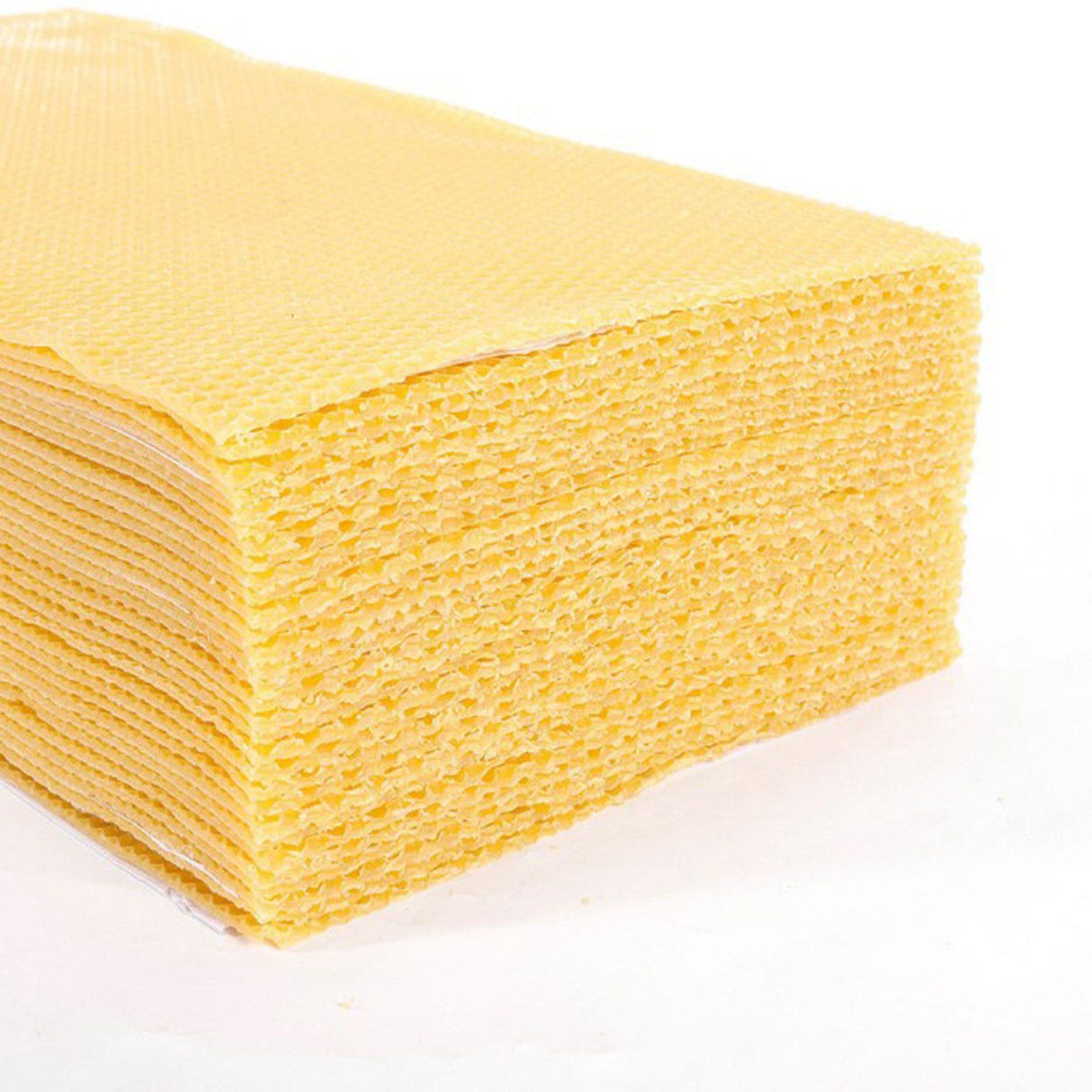 10Pcs Beeswax Sheets for Candle Making Natural Beeswax Honeycomb Foundation Sheets for Kids Adults
