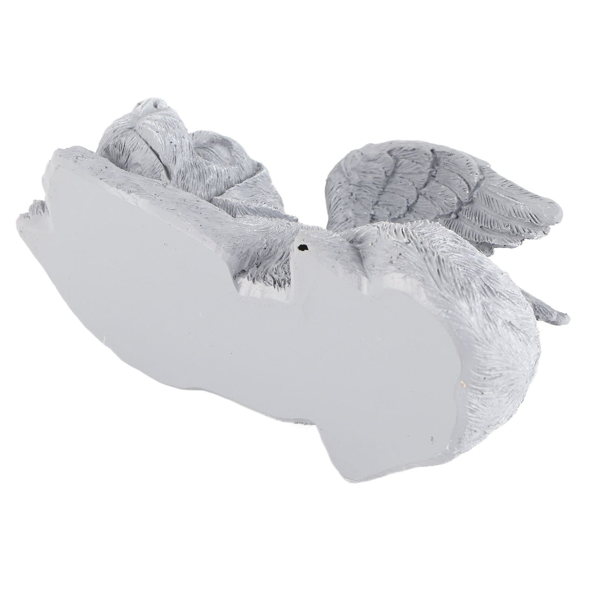 Pet Memorial Statue Resin Sleeping Pet Angel Garden Sculpture for Pet Memorial Gravestone Ornament Angel Dog