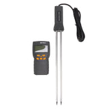 Grain Moisture Meter Tester LCD Display with Backlit Automatic Temperature Compensation Garden Tools