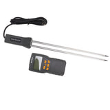 Grain Moisture Meter Tester LCD Display with Backlit Automatic Temperature Compensation Garden Tools - Front View