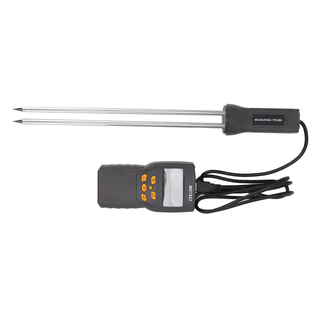 Grain Moisture Meter Tester LCD Display with Backlit Automatic Temperature Compensation Garden Tools