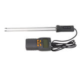 Grain Moisture Meter Tester LCD Display with Backlit Automatic Temperature Compensation Garden Tools