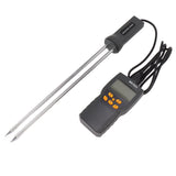 Grain Moisture Meter Tester LCD Display with Backlit Automatic Temperature Compensation Garden Tools
