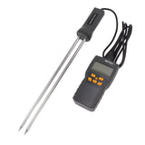 Grain Moisture Meter Tester LCD Display with Backlit Automatic Temperature Compensation Garden Tools