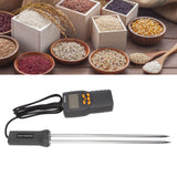 Grain Moisture Meter Tester LCD Display with Backlit Automatic Temperature Compensation Garden Tools - Extra Image