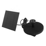 Solar Water Fountain Pump Outdoor Small Submersible Bird Bath Fountain Kit for Pond Garden Pool 120cm Lift - 45-Degree Angle