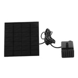 Solar Water Fountain Pump Outdoor Small Submersible Bird Bath Fountain Kit for Pond Garden Pool 120cm Lift - Extra Image