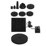 Solar Water Fountain Pump Outdoor Small Submersible Bird Bath Fountain Kit for Pond Garden Pool 120cm Lift - Extra Image