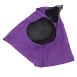 Horse Mesh Fly Mask Breathable Elastic Horse Face Mask with Ears Protection Riding Equestrian Equipment Purple