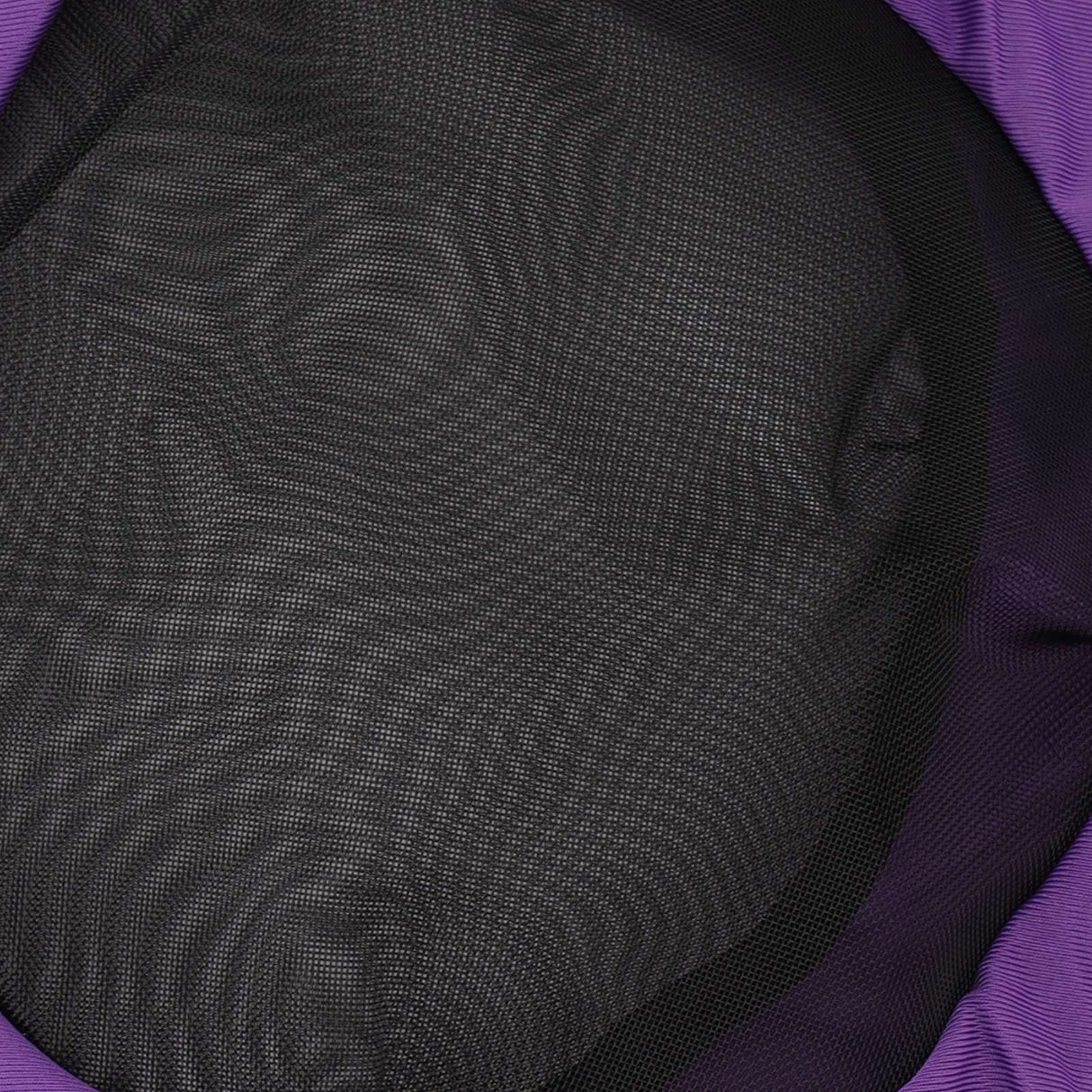 Horse Mesh Fly Mask Breathable Elastic Horse Face Mask with Ears Protection Riding Equestrian Equipment Purple
