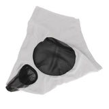 Horse Mesh Fly Mask Breathable Elastic Horse Face Mask with Ears Protection Riding Equestrian Equipment Gray