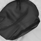 Horse Mesh Fly Mask Breathable Elastic Horse Face Mask with Ears Protection Riding Equestrian Equipment Gray - Extra Image