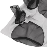 Horse Mesh Fly Mask Breathable Elastic Horse Face Mask with Ears Protection Riding Equestrian Equipment Gray