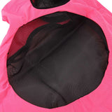 Horse Mesh Fly Mask Breathable Elastic Horse Face Mask with Ears Protection Riding Equestrian Equipment Rose Red