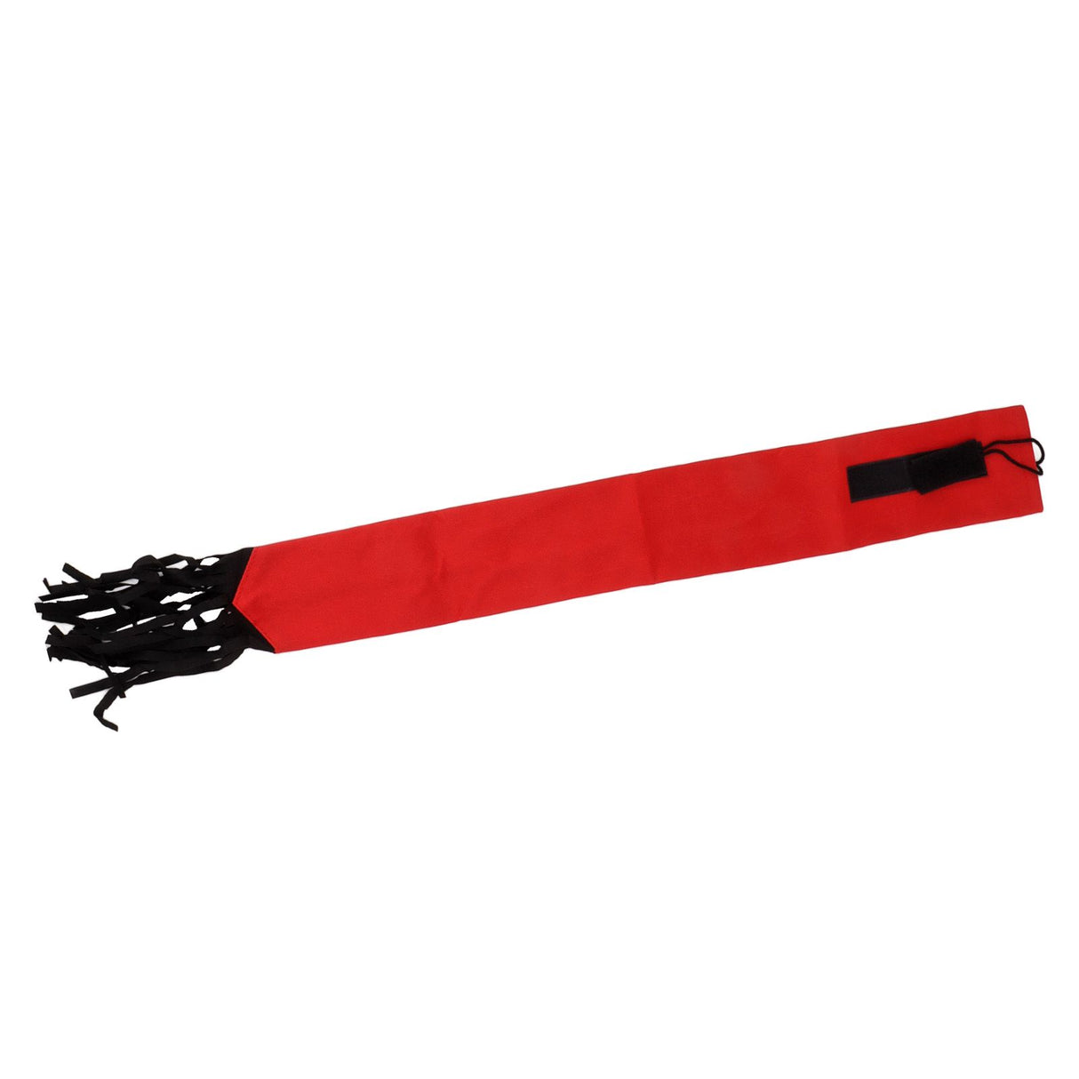Horse Tail Protection Bag Non Woven Fabric Horsetail Guard with Fringe Hook and Loop Design Red