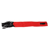 Horse Tail Protection Bag Non Woven Fabric Horsetail Guard with Fringe Hook and Loop Design Red